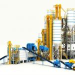 40T/hour series type dry mortar mix plant