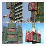 sc series variable frequency with mid-speed double cage construction building hoisting machine