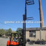 Forklift with Load Stabilizers