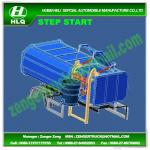 10 m3 ~ 12 m3 Lifting Dustbin Refuse Truck