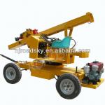 Hydraulic Vibratory Pile Hammer for Installing Highway Guardrails