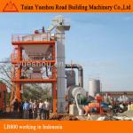 Indonesia worksite For Asphalt Plant LB800