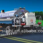 intelligent asphalt road spraying machine