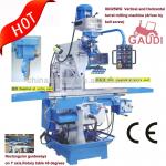 X6325W/WG vertical and horizontal turret milling machine(drive by ball screw)