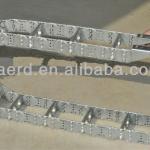 TL series steel cable chain with 3 chain board for hydraulic pipes