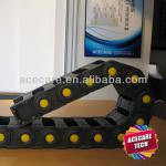 Cable chain, towline for machine