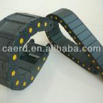 machine cable drag chain with yellow button