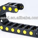 machine cable drag chain with yellow cap