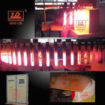 induction furnace forging for head heating