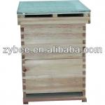 fir cedarwood with iron plate custom made beehive