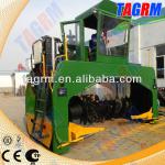 Pile turner compost machine for composting manure M3600