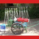 Agricultural sprinkling irrigation machine