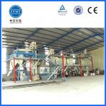 Complete wood pellet production line/plant