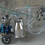 stainless steel made of bucket milking machine/ milking machine with one barrel/ milking machine with double barrel/0086-1503806