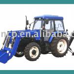 4WD Garden Tractor with Loader and Backhoe