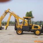 Medium 4 wheel coal unloader with famous Hydraulic components