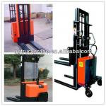 2.4 m electric stacker empty container for new forklift price for material handing equipment