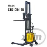 Semi-electric Straddle Stacker