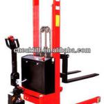 Straddle Power Stacker with Polyurethane Tyre