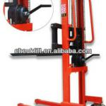 heavy duty type C shaped steel mast Hand stacker--WS0316/0516/1016