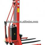 Semi-electric Stacker with Adjustable Fork for sale