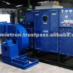 Industrieal Dehumidifier With Air Handling System Installation