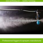 static elimination misting humidifier with low pressure