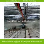 Low pressure textile humidification