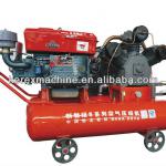 mining air compressor with jack hammer diesel three cylinder W3108