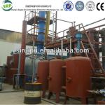 Tyre oil to diesel disitllation line/system/machinery