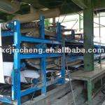 Rubber belt filter press