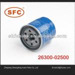 lowest price for hyundai oil filter 26300-02500