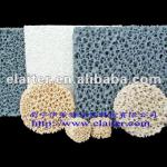 Foam ceramic filter (Material: Silicon carbide, Alumina, Zirconia, Magnesia)