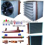 Aluminium fin copper tube coil refrigeration Heat Exchanger