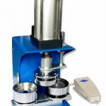 pneumatic button making machine