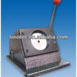 New type button hole machine can make 25mm/32mm/44mm/58mm/75mm inserting round button