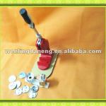 round metal badge making machine with good price