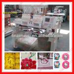 2013 best sale high speed 2 head embroidery machine