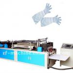 Disposable Plastic Long Sleeve Glove Making Machine