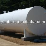horizontal steel storage tank