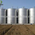 Vertical Stainless Steel Storage Tank