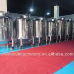 FLK stainless steel tank with conical bottom