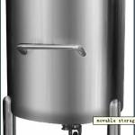 500L diesel storage tank with stainless steel material