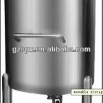 open cover stainless steel storage tank for chemical indistry