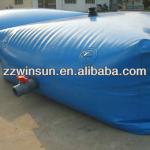 Durable water tank bag with structure flexible PVC bladder
