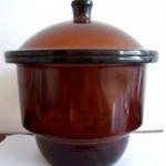 Laboratory Brown Glass Vacuum Dryer