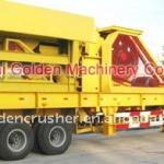 mobile stone crushing plant