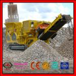 2013 Alibaba China new product automatic machine stone mobile crusher