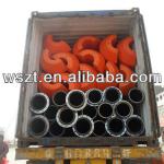 HDPE pipe with plastic float/pontoon for dredging cutter-suction ship