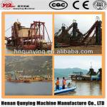 China mining gold dredger/cutter suction dredger for sale with competitive price